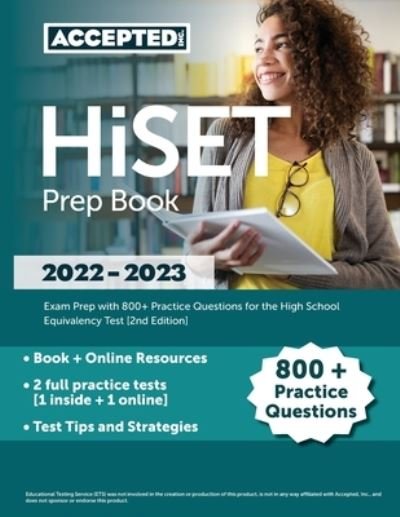 Cover for Cox · HiSET Prep Book 2022-2023 (Bog) (2022)