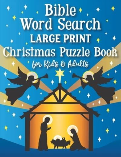 Cover for Nyx Spectrum · Bible Word Search Large Print Christmas Puzzle Book for Kids and Adults (Paperback Book) (2018)