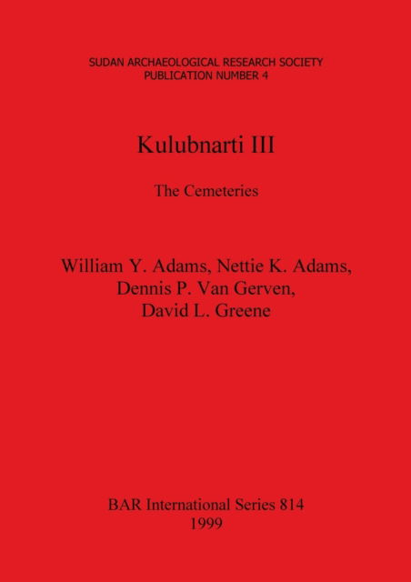 Cover for Nettie K Adams · Kulubnarti III (Paperback Book) (1999)