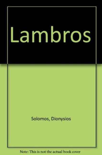 Cover for Dionysios Solomos · Lambros (Paperback Book) (2006)