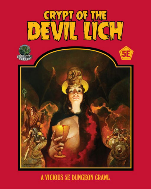 Cover for Chris Doyle · Crypt of the Devil Lich - 5e Edition (Hardcover Book) (2024)