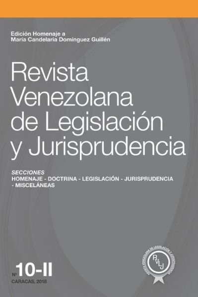 Cover for Dom · Revista Venezolana de Legislaci (Paperback Bog) (2018)