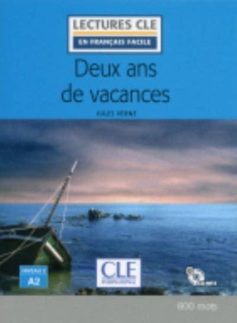 Cover for Jules Verne · Deux ans de vacances - Livre + CD MP3 (Bog) (2019)