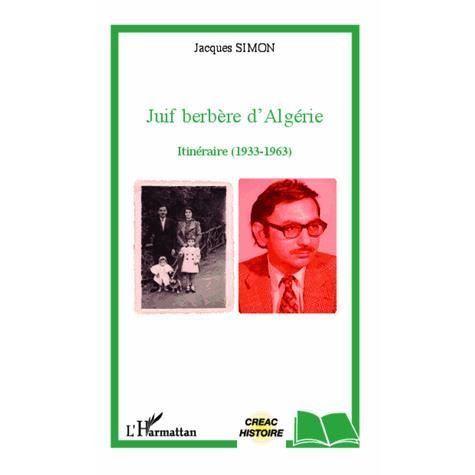 Cover for Jacques Simon · Juif berbère d'Algérie (Paperback Book) (2021)