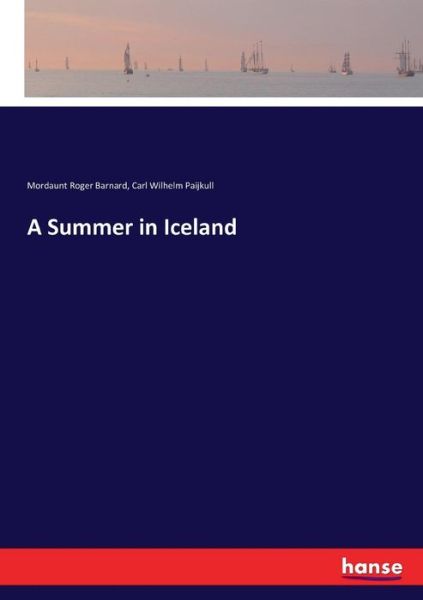 Cover for Barnard · A Summer in Iceland (Book) (2017)