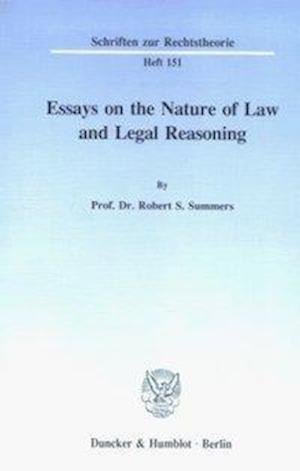 Cover for Summers · Essays on the Nature of Law and (Book) (1992)