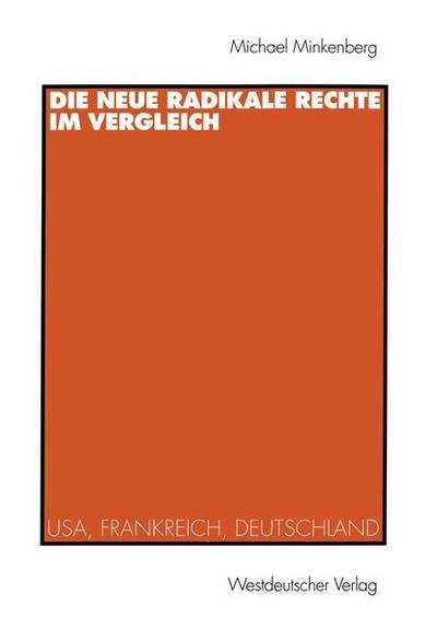 Cover for Michael Minkenberg · Die Neue Radikale Rechte im Vergleich (Paperback Book) [1998 edition] (1998)