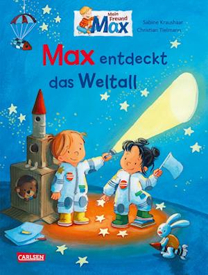 Cover for Christian Tielmann · Max-Bilderbücher: Max entdeckt das Weltall (Buch) (2024)