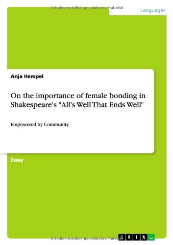 Cover for Hempel · On the importance of female bond (Book) (2013)