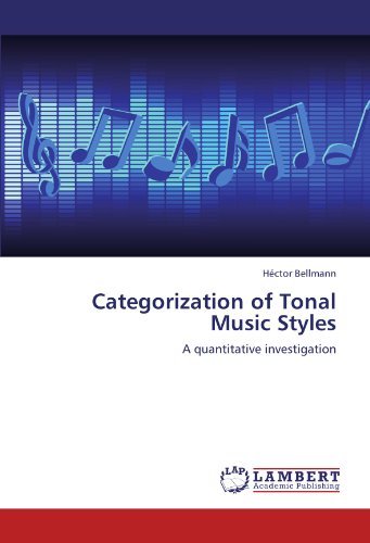 Héctor Bellmann · Categorization of Tonal Music Styles: a Quantitative Investigation (Pocketbok) (2012)