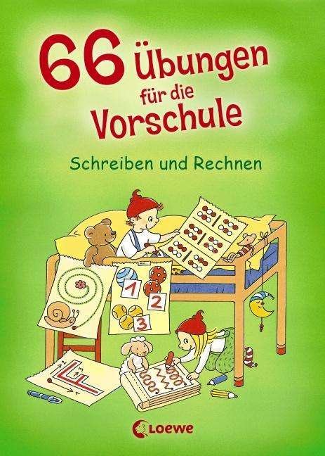 Cover for 66 ?b.vorschule · 66 Üb.Vorschule-Schreiben / Rechnen (Legetøj) (2013)