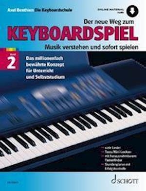 Cover for Axel Benthien · Der neue Weg zum Keyboardspiel Band 2 (Buch) (2022)
