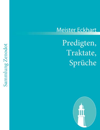 Cover for Meister Eckhart · Predigten, Traktate, Sprüche (Pocketbok) [German edition] (2011)