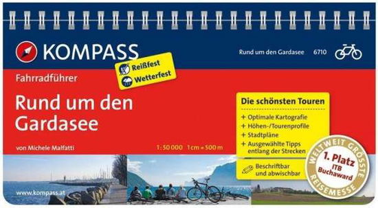 Cover for Mair-Dumont / Kompass · Kompass Fahrradführer 6710: Gardasee (Book) (2012)