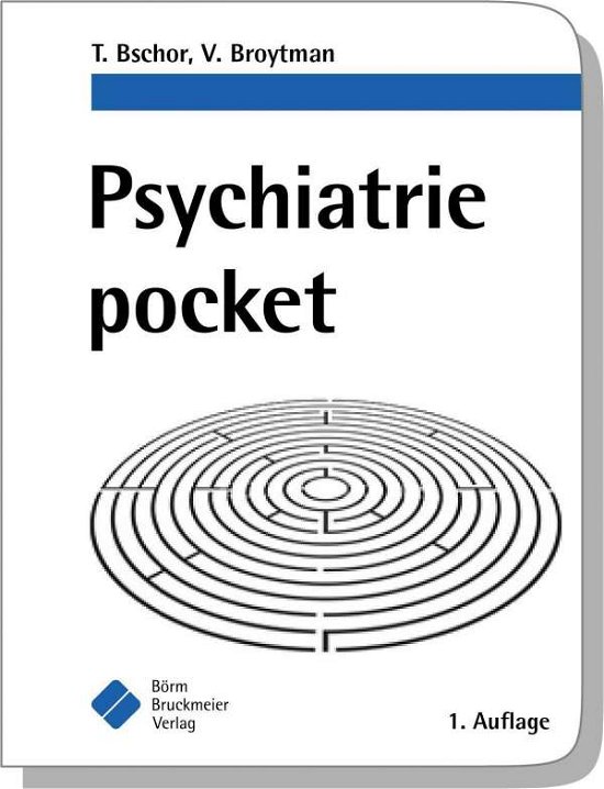 Cover for Bschor · Psychiatrie pocket (Bog)