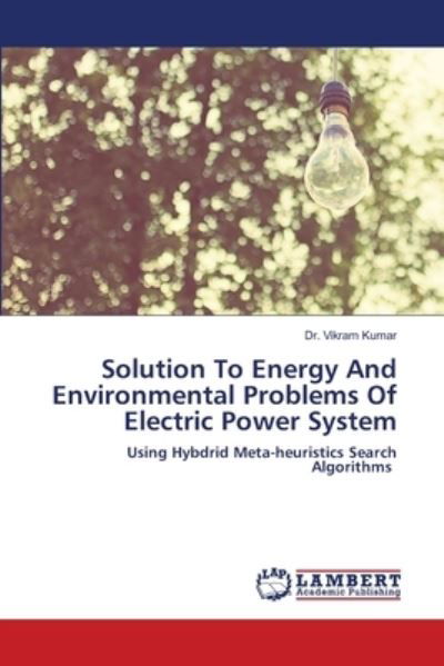 Cover for Kumar · Solution To Energy And Environmen (Bok) (2020)