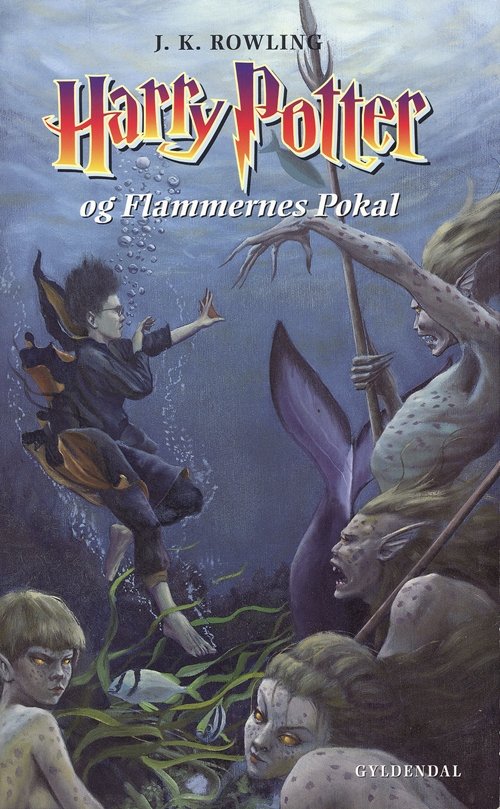 Cover for J. K. Rowling · Harry Potter: Harry Potter og Flammernes Pokal (Poketbok) [1:a utgåva] (2000)