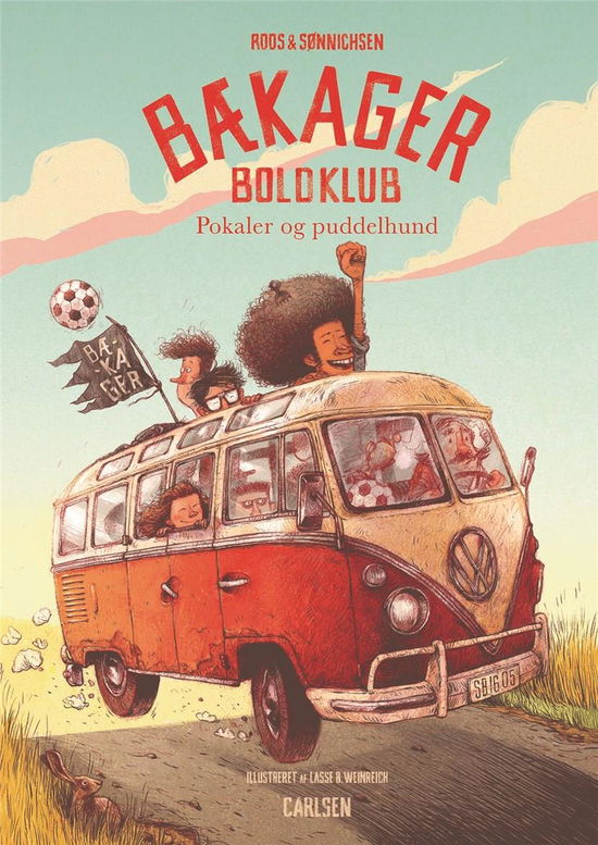 Cover for Jesper Roos Jacobsen; Ole Sønnichsen · Bækager boldklub: Bækager Boldklub (2) - Pokaler og puddelhund (Gebundesens Buch) [1. Ausgabe] (2018)