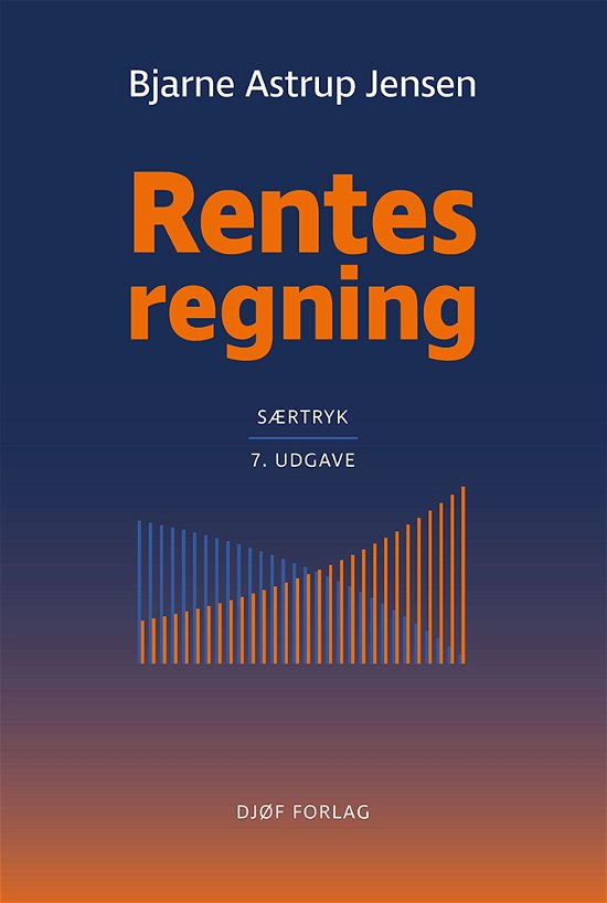 Cover for Af Bjarne Astrup Jensen · Rentesregning. Særtryk (Heftet bok) (2020)