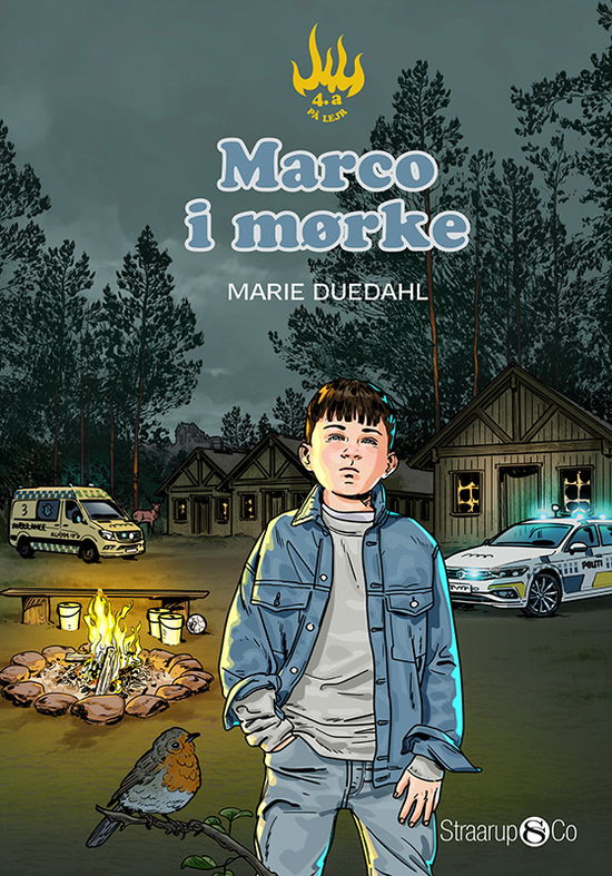 Cover for Marie Duedahl · 4.a på lejr: Marco i mørke (Hardcover Book) [1st edition] (2025)