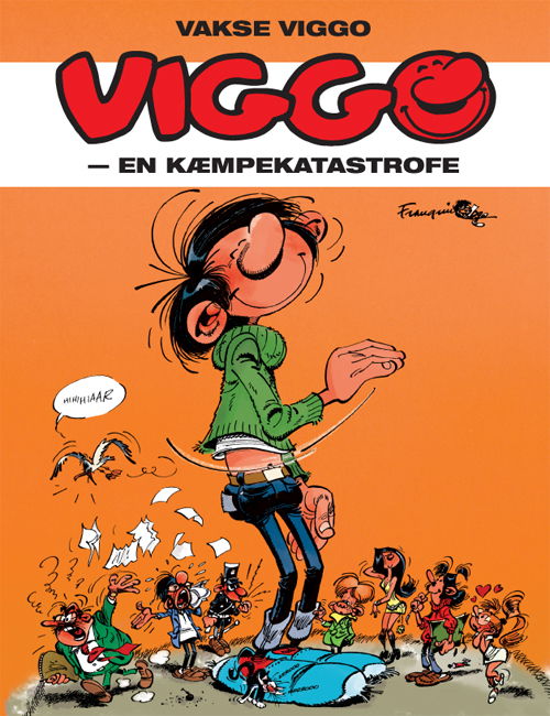 Cover for Franquin · Vakse Viggo: Vakse Viggo - en kæmpekatastrofe (Hardcover Book) [1º edição] [Hardback] (2012)