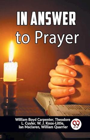 Cover for Boyd Carpenter William · In Answer to Prayer (Edition2023) (Paperback Book) (2023)