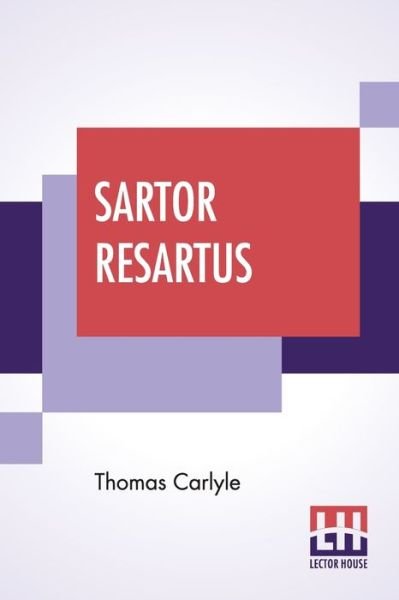 Cover for Thomas Carlyle · Sartor Resartus (Paperback Book) (2020)