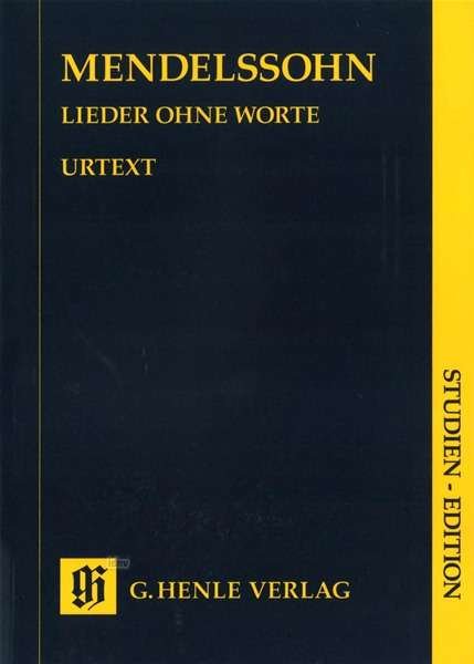 Cover for Mendelssohn · Lieder ohne Worte,Kl.HN9327 (Bok)
