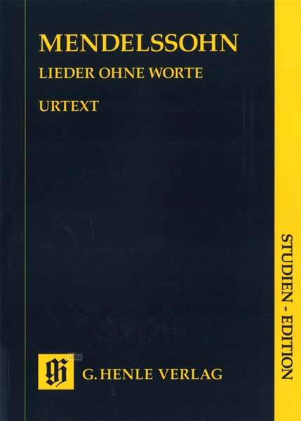 Lieder ohne Worte,Kl.HN9327 - Mendelssohn - Książki -  - 9790201893273 - 