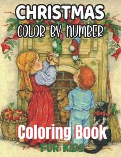Cover for David Roberts · Christmas Color By Number Coloring Book For Kids (Paperback Bog) (2020)