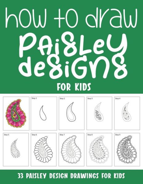 Cover for Sonia Rai · How to Draw Paisley Designs for Kids (Paperback Book) (2021)