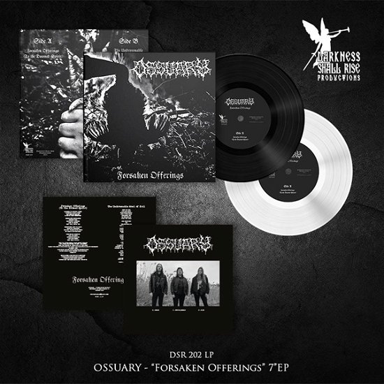 Cover for Ossuary · Forsaken Offerings (Black Vinyl) (7&quot;) (2023)