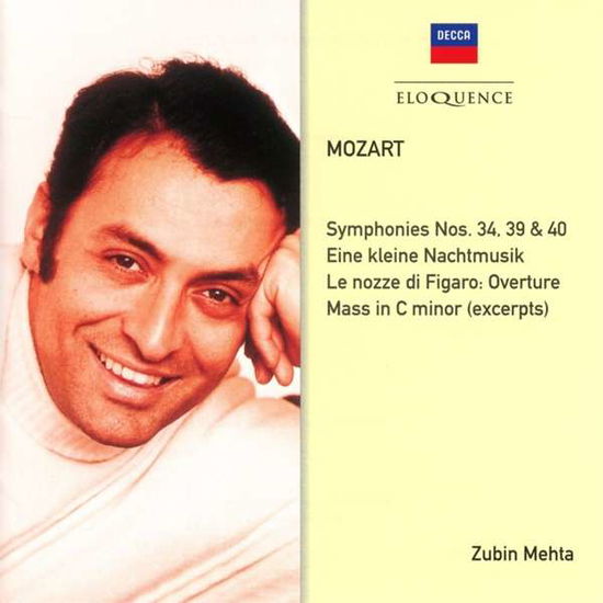 Mozart: Symphonies 34 39 40 / Eine Kleine - Mozart / Mehta,zubin - Musique - ELOQUENCE - 0028948246274 - 19 août 2016