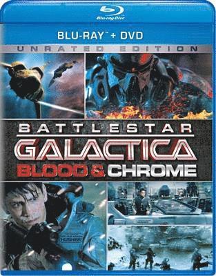 Cover for Battlestar Galactica: Blood &amp; Chrome (Blu-ray) (2018)