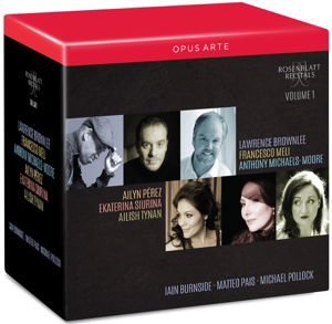 Cover for Lawrence Brownlee, Francesco Meli, Anthony Michaels-Moore, Ailyn Pérez, Ekaterina Siurina, Ailish Tynan, Iain Burnside, Matteo Pais, Michael Pollock · Rosenblatt Recitals Vol.1 (CD) (2014)