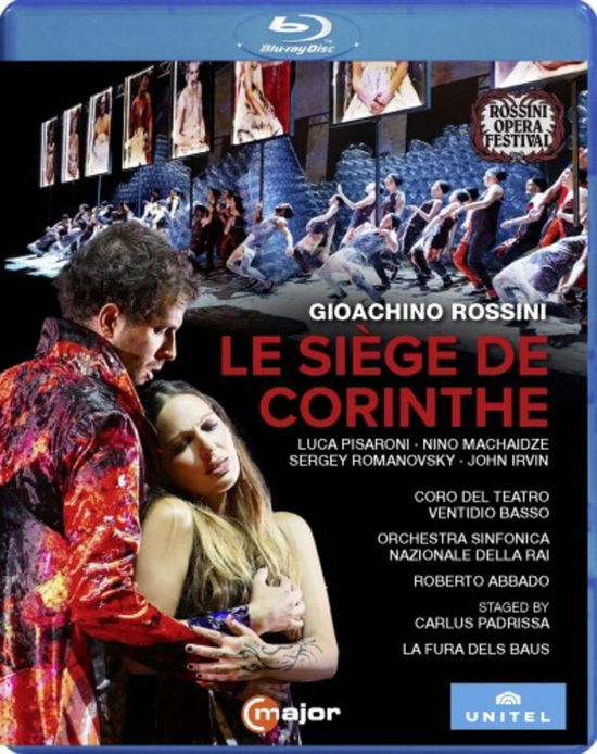 Cover for Rossini / Padrissa / Pisaroni · Le Siege De Corinthe (Blu-ray) (2024)