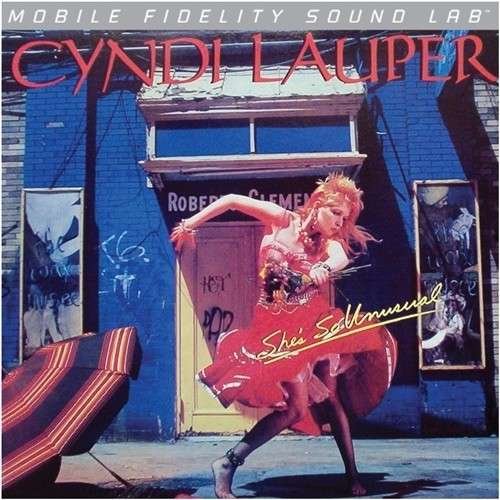 Cover for Cyndi Lauper · She's So Unusual (LP) [Audiophile edition] (1990)