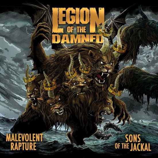 Cover for Legion of the Damned · Malevolent Rapture / Sons of the Jackal (CD) (2019)