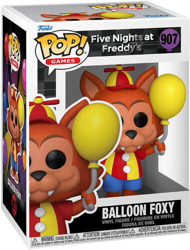 Five Nights at Freddy's - Balloon Foxy - Funko Pop! Games: - Mercancía - Funko - 0889698676274 - 5 de febrero de 2023