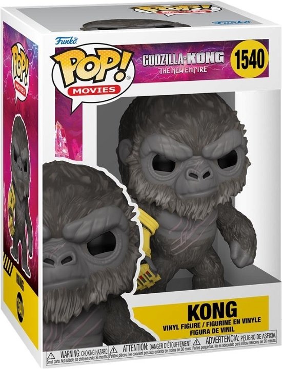 Funko Pop Vinyl Movies Godzilla vs Kong Kong - Pop! Vinyl - Merchandise - Funko - 0889698759274 - March 27, 2024