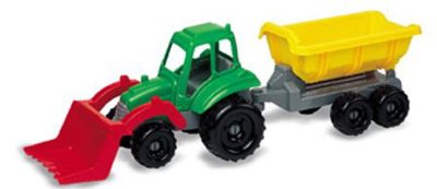 Cover for Ecoiffier · Traktor m/trailer 52cm (Toys) (2020)