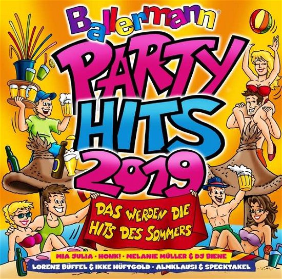 Cover for Ballermann Partyhits 2019 · Ballermann Partyhits 2019 - Das Werden Die Hit (CD) (2019)