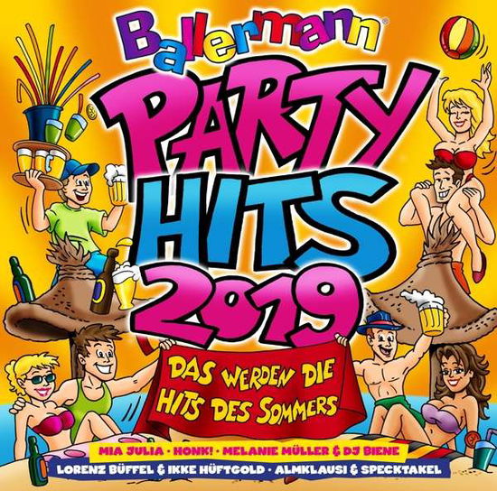 Cover for Ballermann Partyhits 2019 - Das Werden Die Hit (CD) (2019)