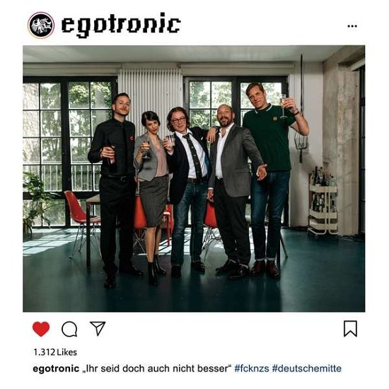 Cover for Egotronic · Ihr Seid Doch Auch Nicht Besser (CD) (2019)