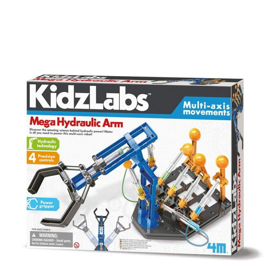 Cover for 4m · 4M: Kidzlabs - Mega Hydraulic Robotic Arm (MERCH)