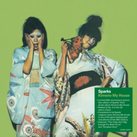 Cover for Sparks · Kimono My House (50th Anniversary Edition) (Coloured Vinyl) (LP) [Coloured edition] (2024)