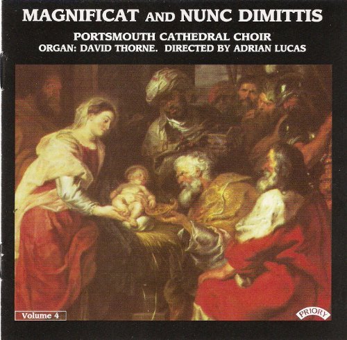 Cover for Portsmouth Cathedral Choir / Lucas · Magnificat And Nunc Dimittis Vol. 4 (CD) (2018)