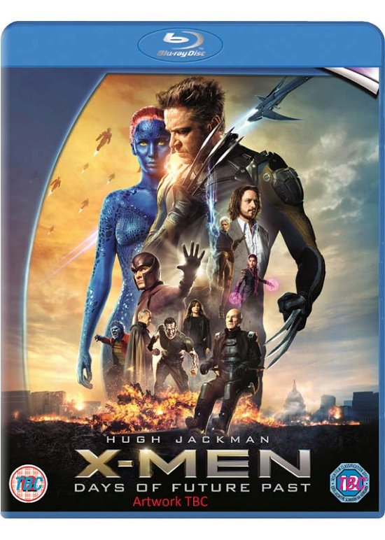 Cover for XMen Days Of Future Past 3D · X-Men - Days Of Future Past 3D+2D (Blu-ray) (2014)