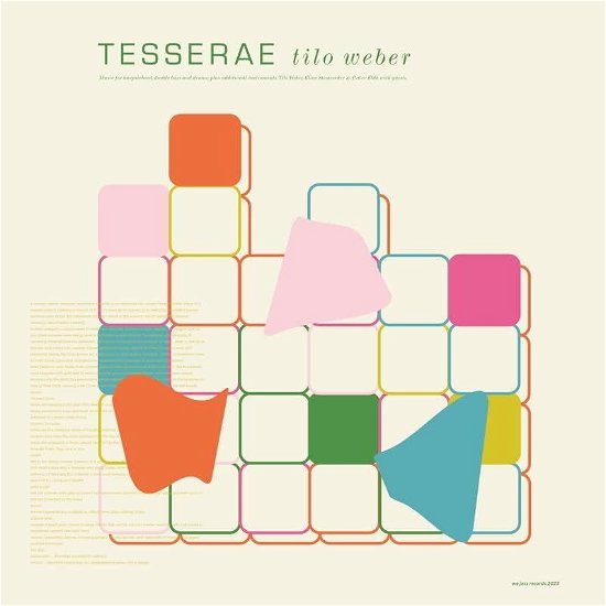 Cover for Tilo Weber · Tesserae (LP) (2023)