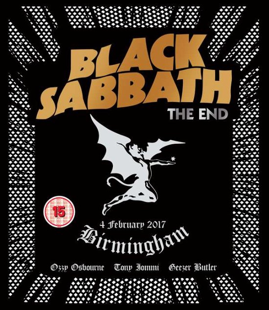 Cover for Black Sabbath · The End (Blu-ray) (2017)
